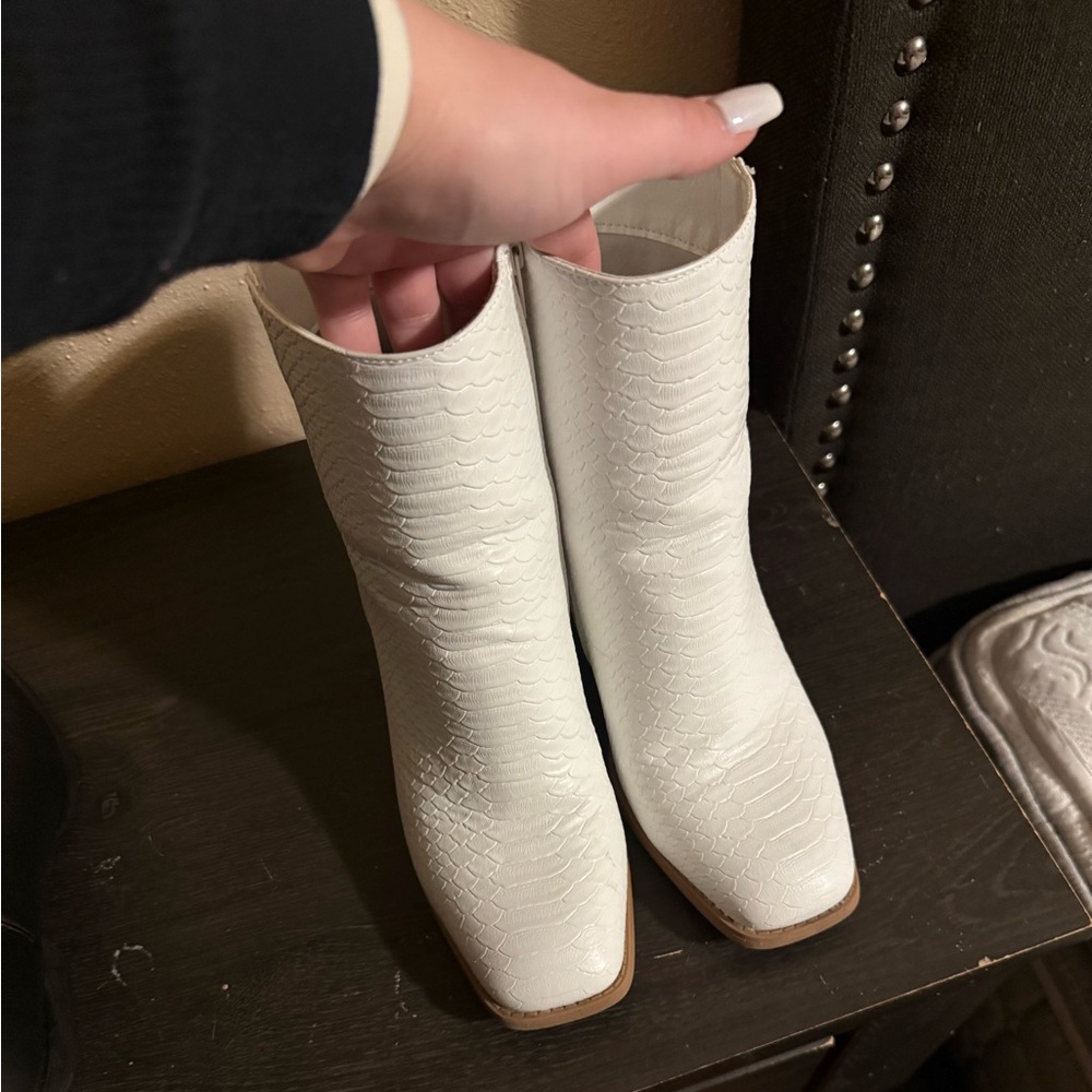 White bootie’s